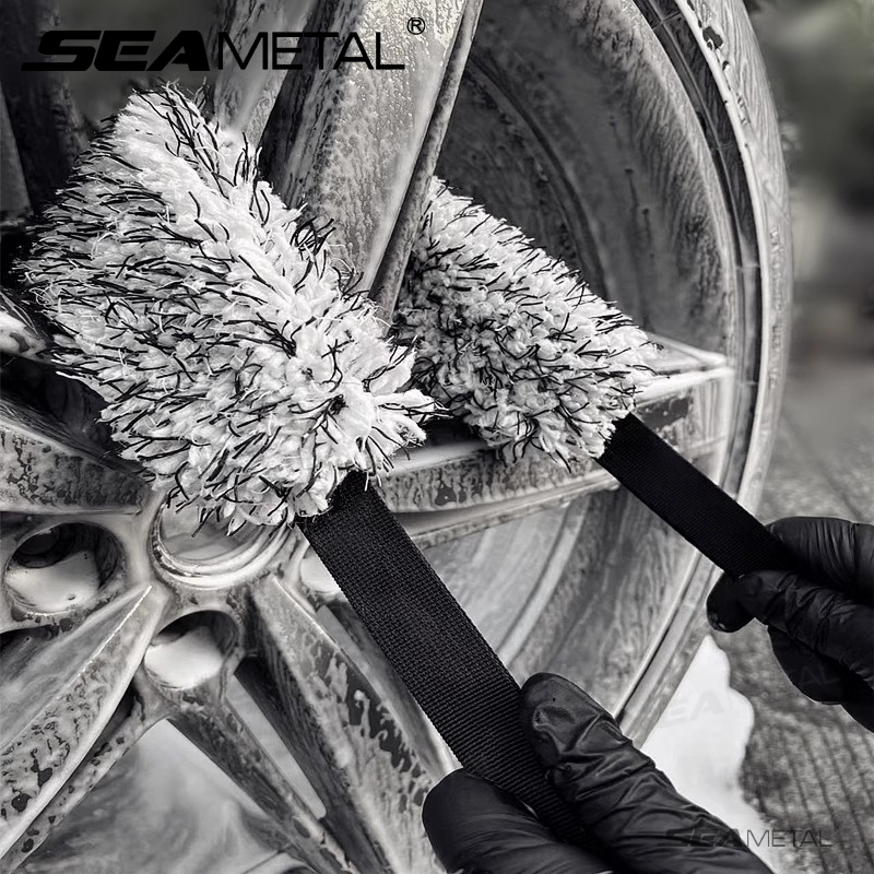 Microfiber Towel Detailing - SEAMETAL Microfiber Car Wheel Wash Towel
