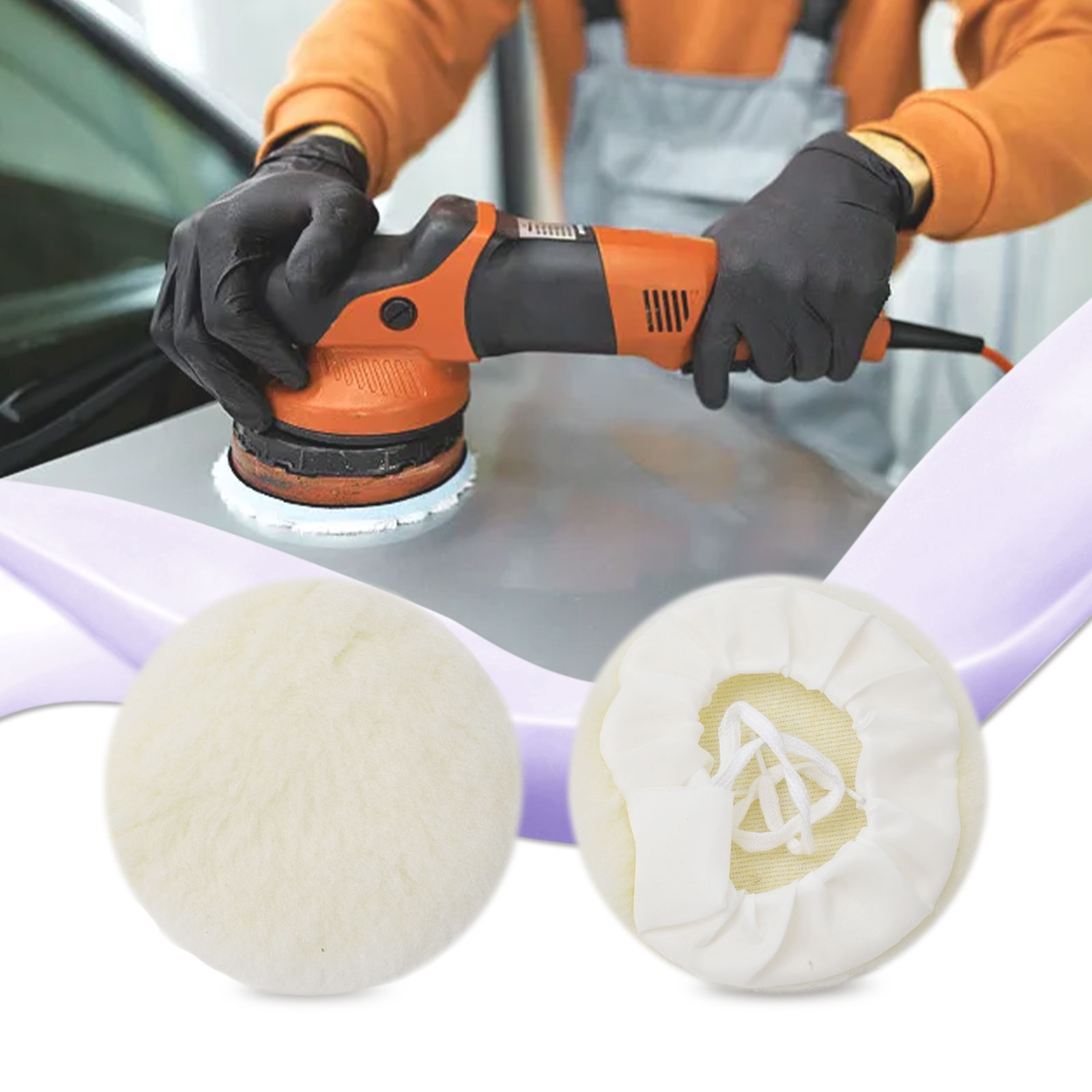 Set Buffing Pads 125mm Buffer  - đánh giá và giá Polish Pad Set Buffer